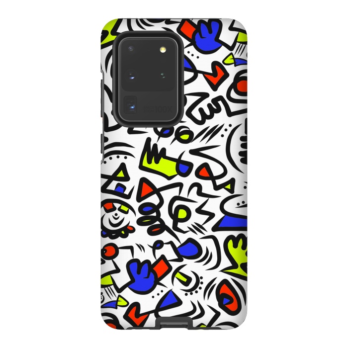 Galaxy S20 Ultra StrongFit Mondrian Abstract by Hanny Agustine