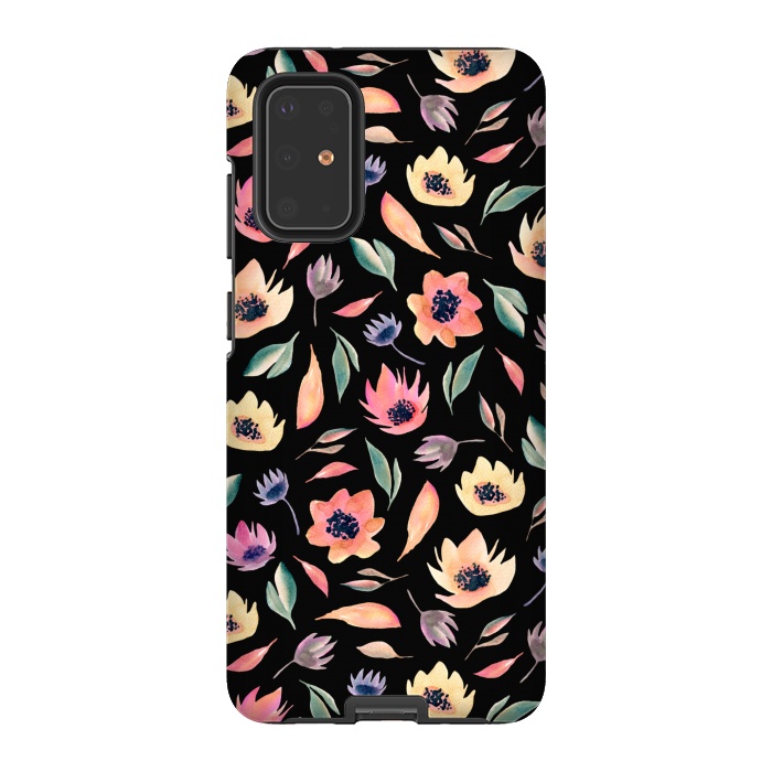 Galaxy S20 Plus StrongFit Floral pattern by Julia Badeeva