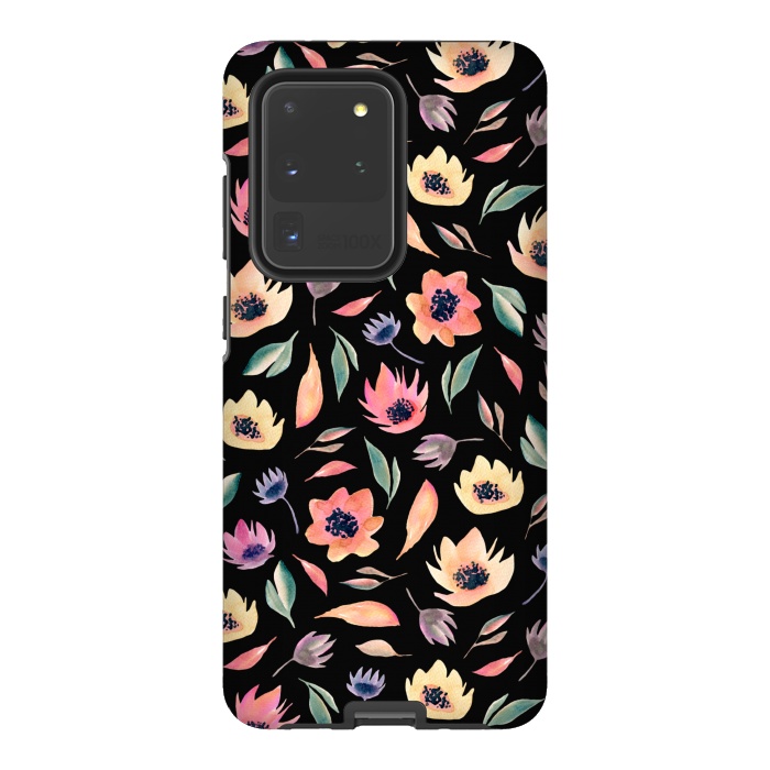 Galaxy S20 Ultra StrongFit Floral pattern by Julia Badeeva