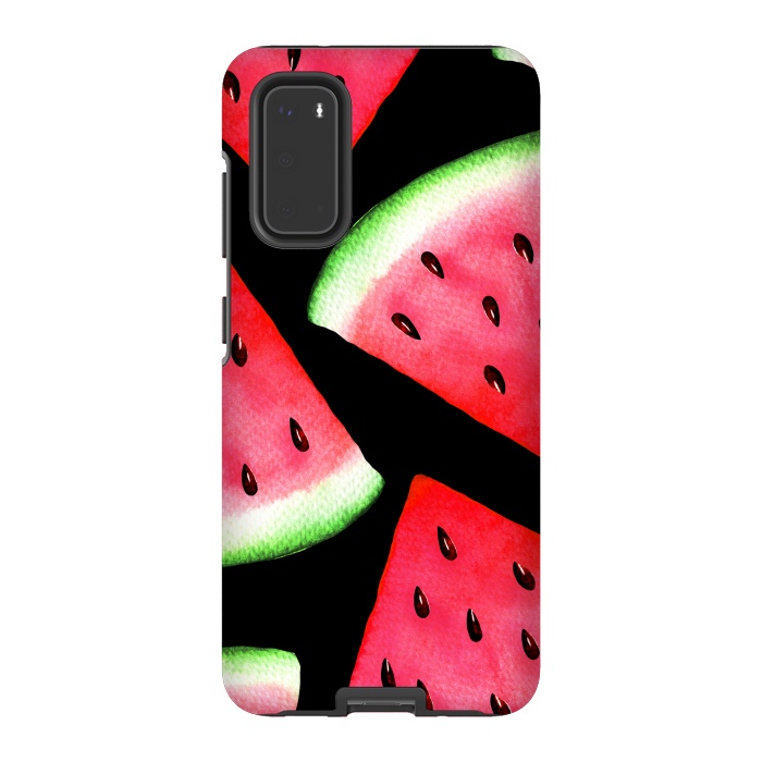 Galaxy S20 StrongFit Watermelon by Julia Badeeva