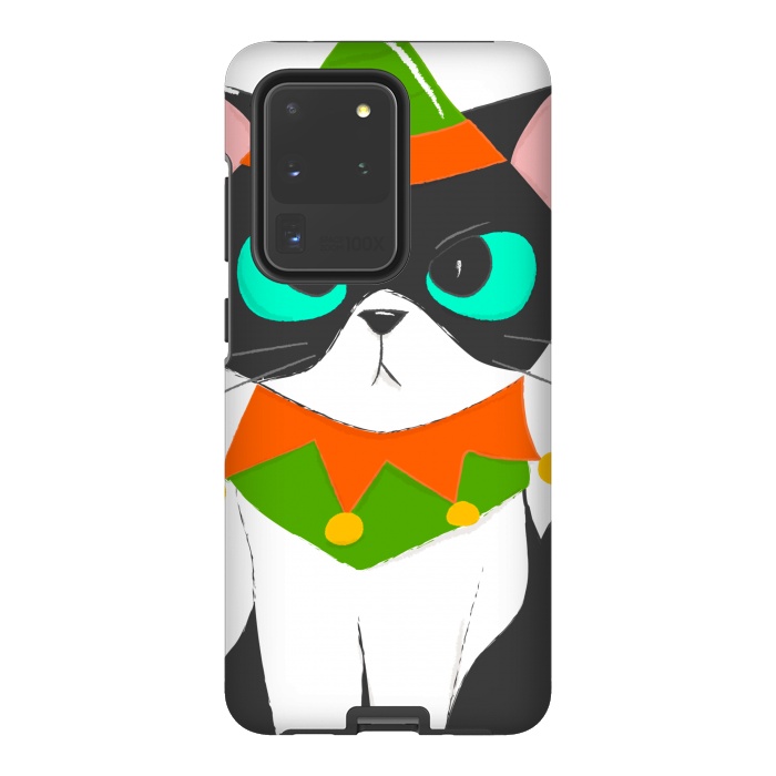 Galaxy S20 Ultra StrongFit funny kitty by haroulita