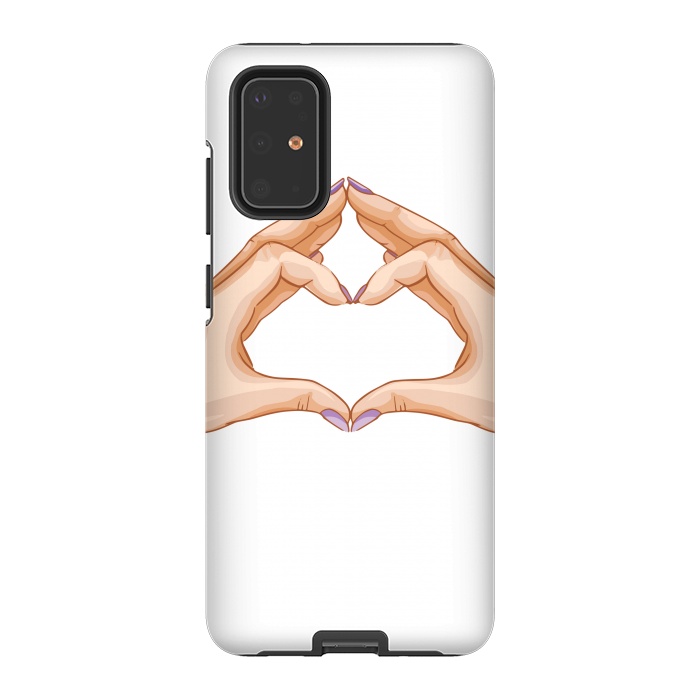 Galaxy S20 Plus StrongFit heart hand  by haroulita
