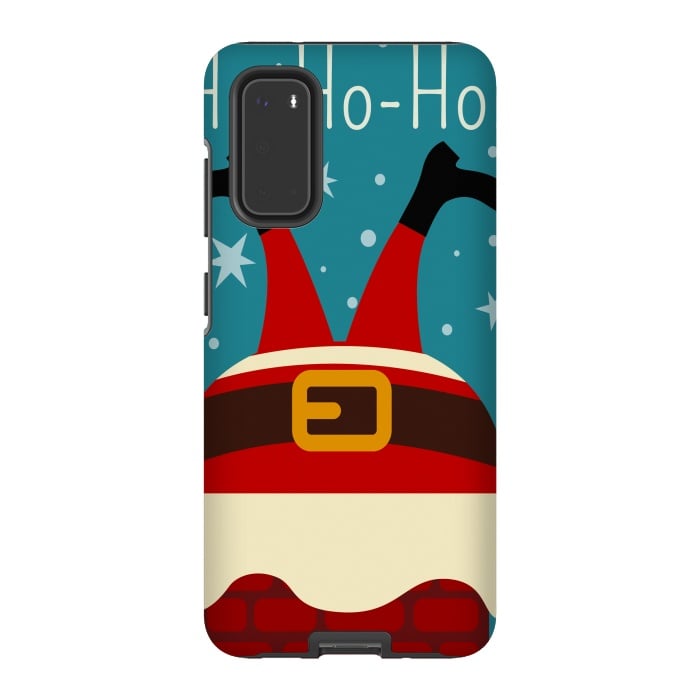 Galaxy S20 StrongFit cute funny santa by haroulita