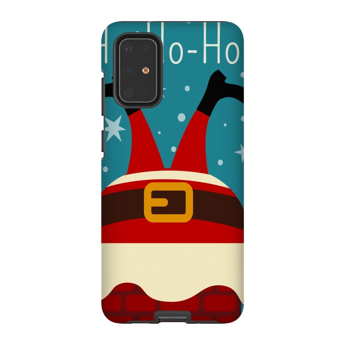 Galaxy S20 Plus StrongFit cute funny santa by haroulita