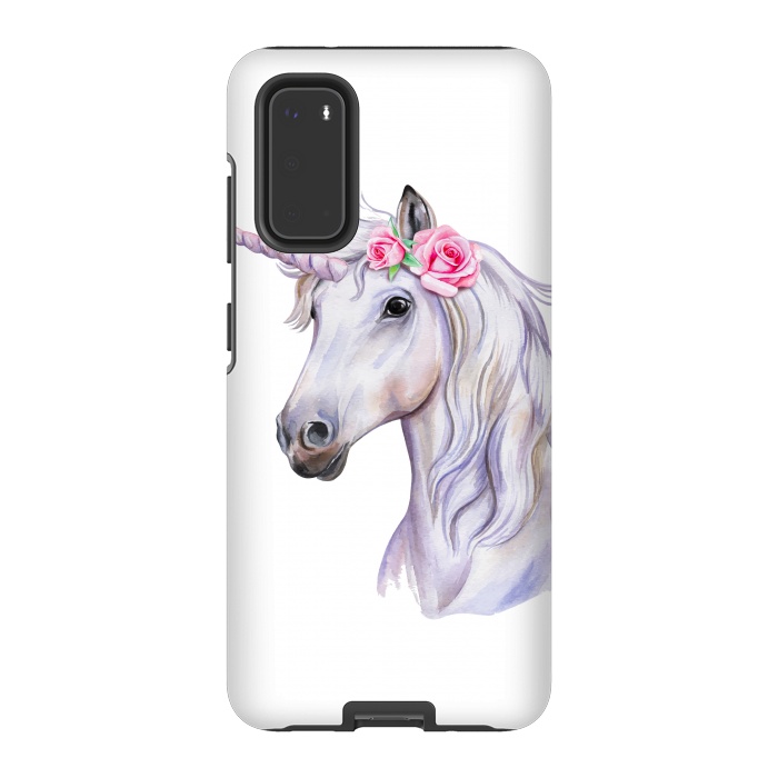 Galaxy S20 StrongFit magical unicorn by haroulita