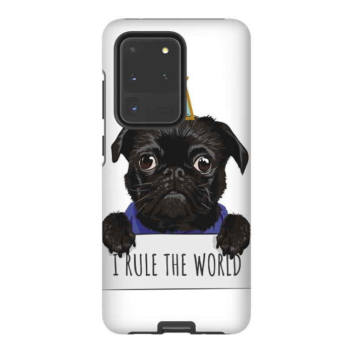 Galaxy S20 Ultra StrongFit pug by haroulita