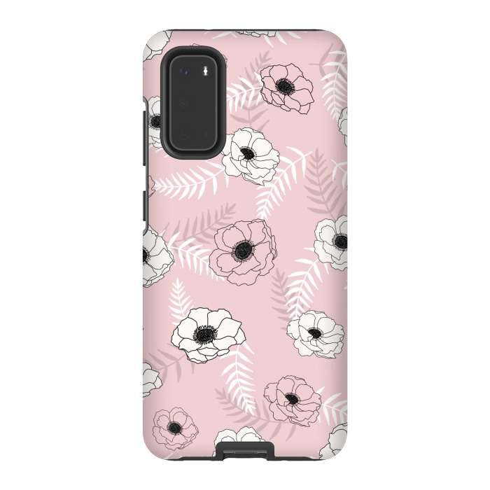 Galaxy S20 StrongFit Anemone by Jms