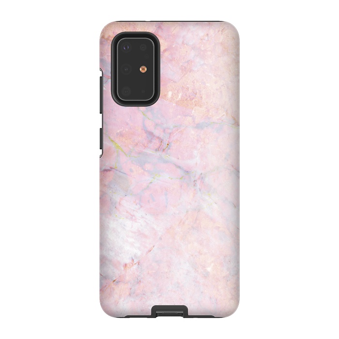 Galaxy S20 Plus StrongFit Soft pink marble by Oana 