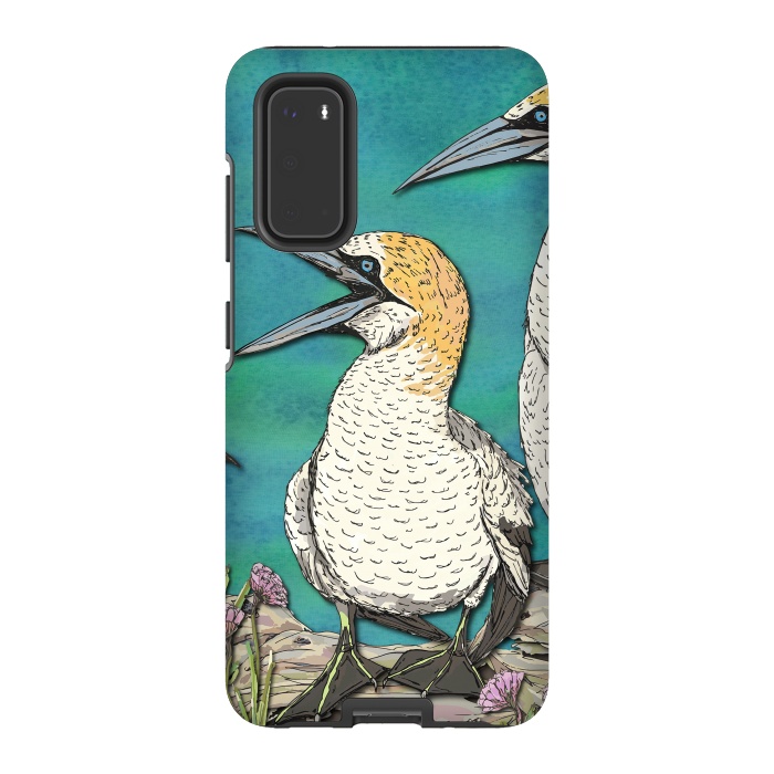 Galaxy S20 StrongFit Gannet Chat by Lotti Brown