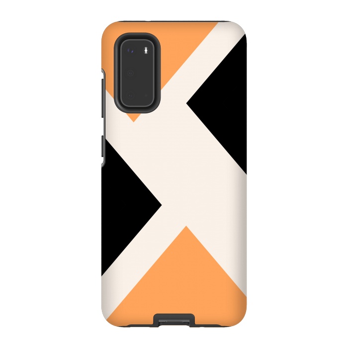 Galaxy S20 StrongFit Triangle X by Creativeaxle