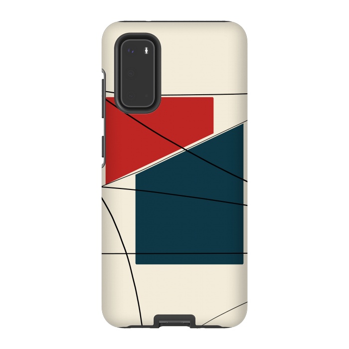 Galaxy S20 StrongFit Cut Block by Creativeaxle