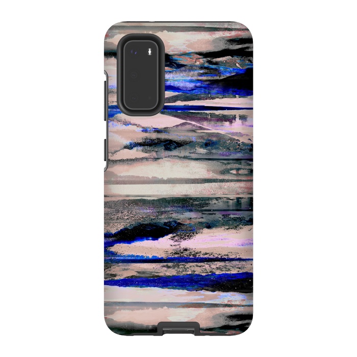 Galaxy S20 StrongFit Stylised mountain landscape painting by Oana 