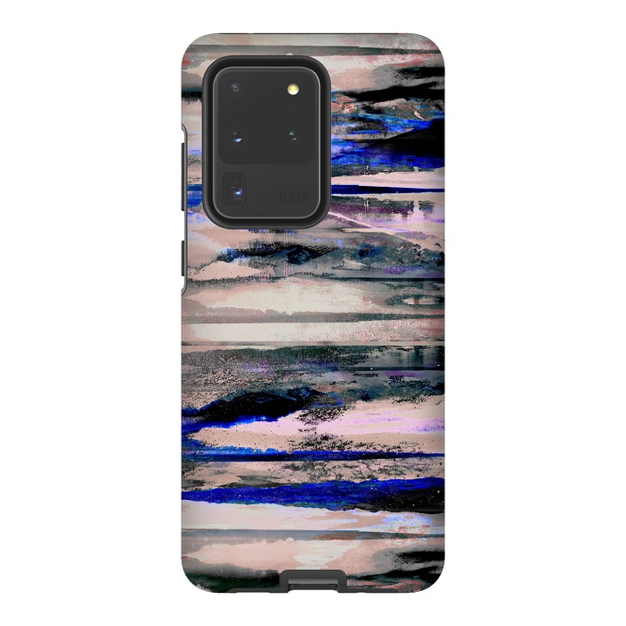 Galaxy S20 Ultra StrongFit Stylised mountain landscape painting by Oana 
