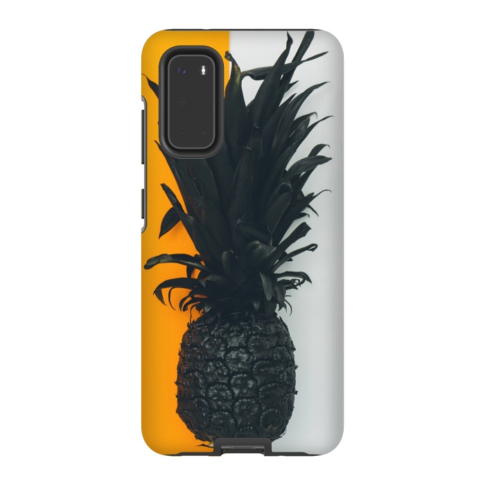 Galaxy S20 StrongFit Black pineapple  by Winston