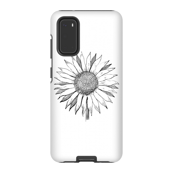 Galaxy S20 StrongFit Sunflower  by Winston
