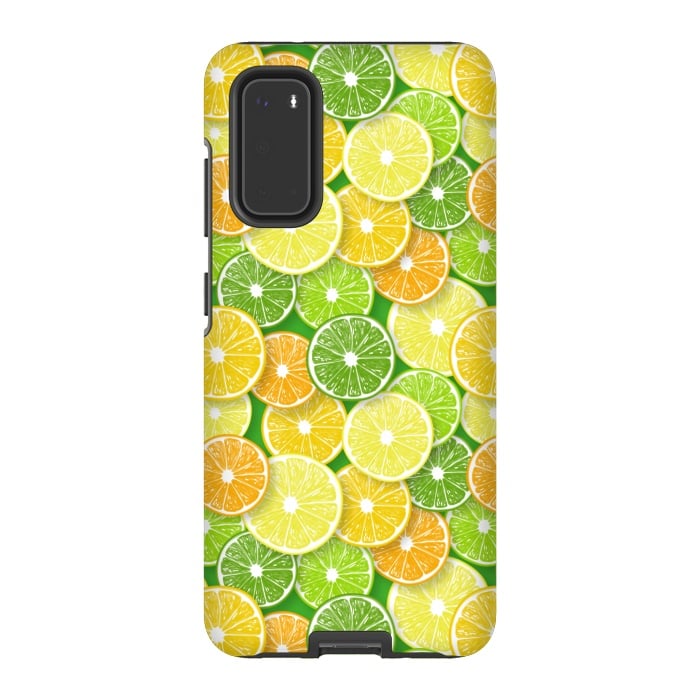 Galaxy S20 StrongFit Citrus fruit slices 2 by Katerina Kirilova