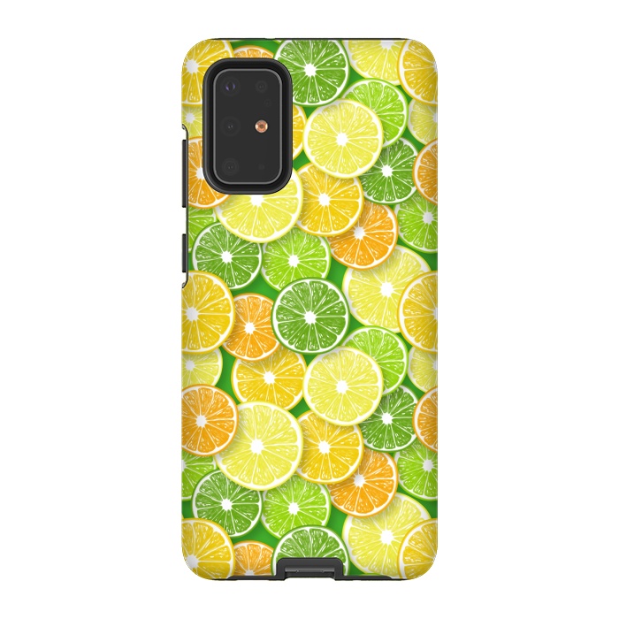 Galaxy S20 Plus StrongFit Citrus fruit slices 2 by Katerina Kirilova