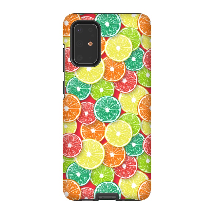 Galaxy S20 Plus StrongFit Citrus fruit slices 3 by Katerina Kirilova
