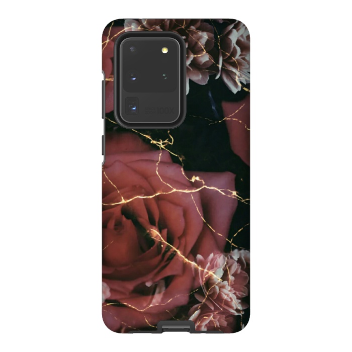 Galaxy S20 Ultra StrongFit Aesthetic roses by Jms