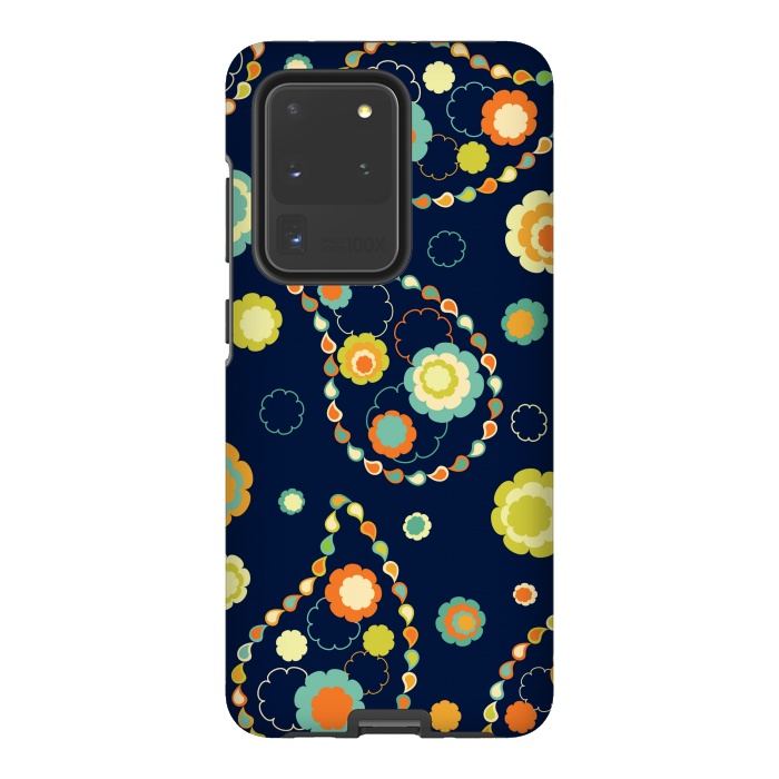 Galaxy S20 Ultra StrongFit ethnic floral print  4 by MALLIKA