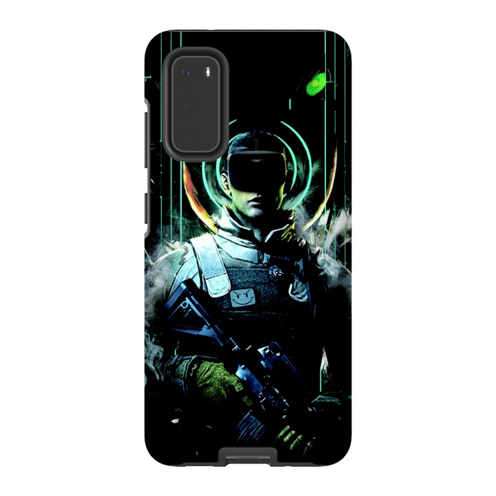 Galaxy S20 StrongFit Soldier by Winston