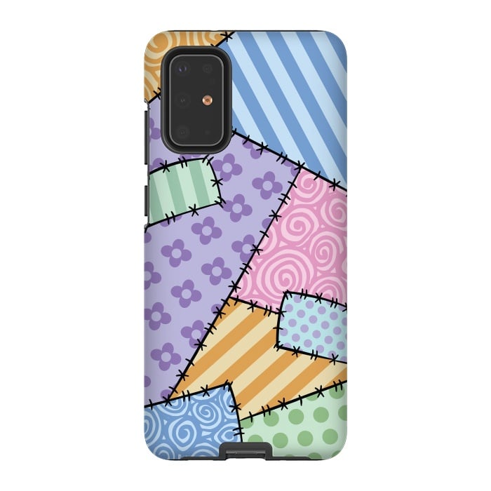 Galaxy S20 Plus StrongFit Patchwork by Laura Nagel