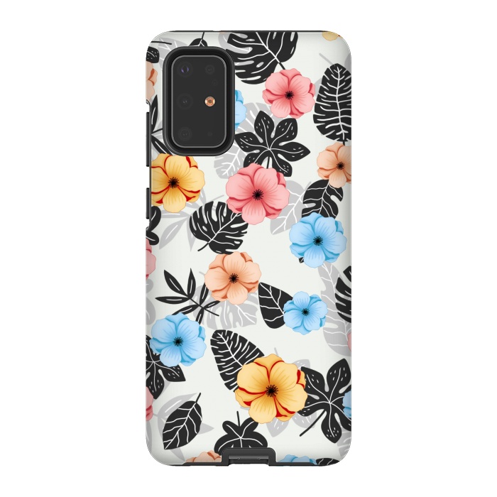 Galaxy S20 Plus StrongFit Tropical patterns by Jms