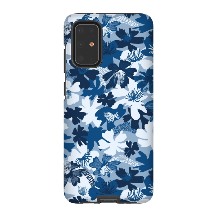 Galaxy S20 Plus StrongFit Barely blue by Nina Leth