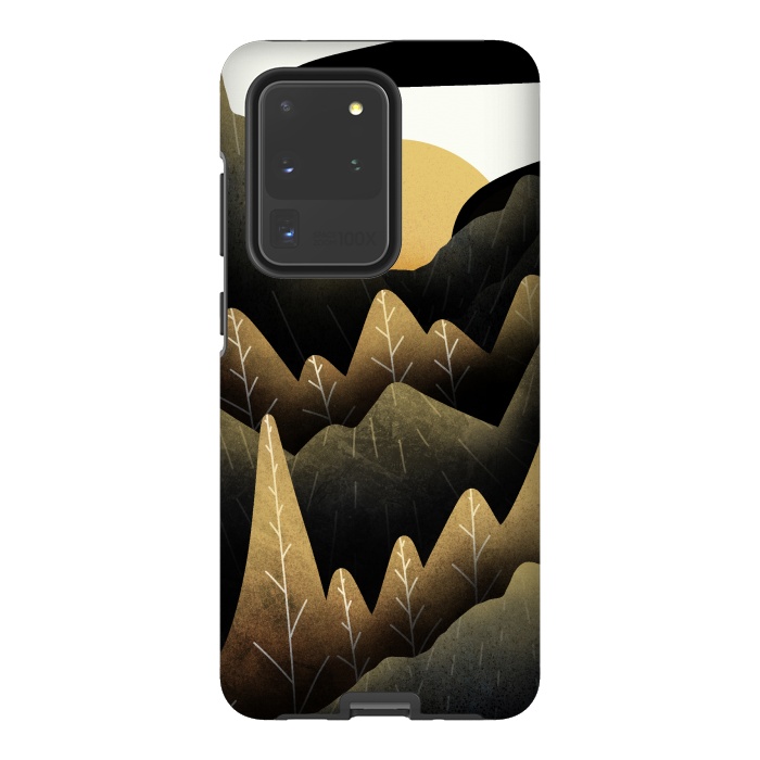 Galaxy S20 Ultra StrongFit The golden land by Steve Wade (Swade)