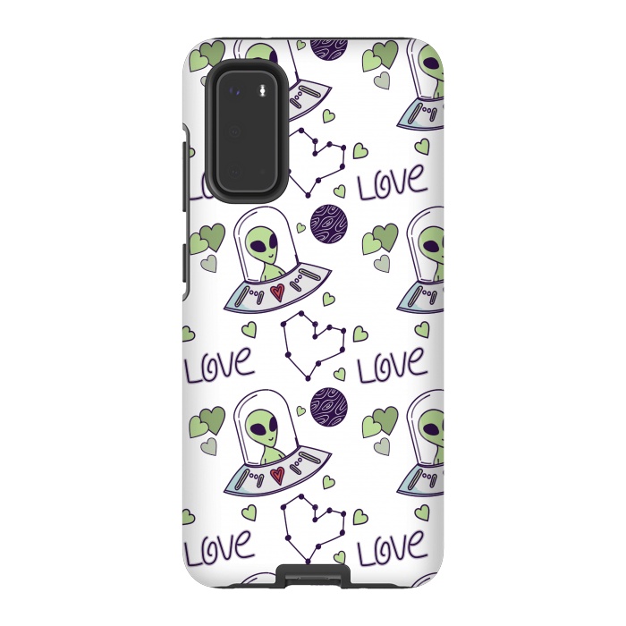 Galaxy S20 StrongFit cool space love by MALLIKA