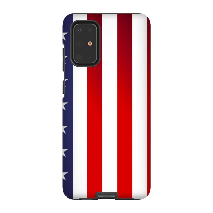 Galaxy S20 Plus StrongFit usa flag by haroulita
