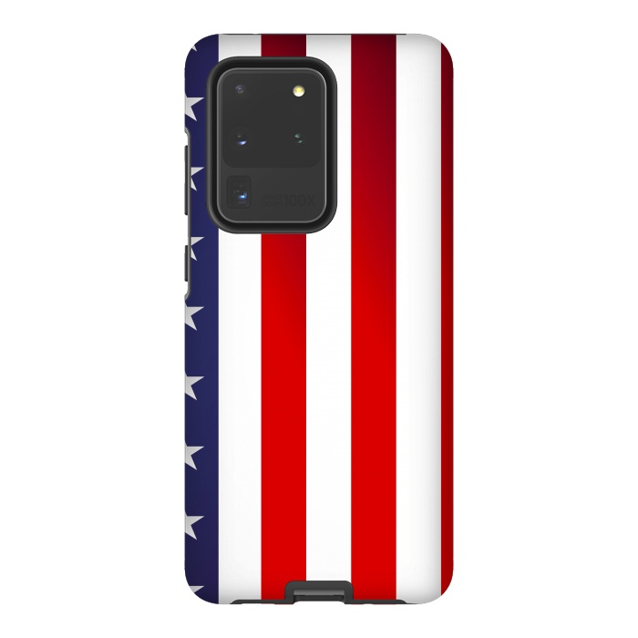 Galaxy S20 Ultra StrongFit usa flag by haroulita