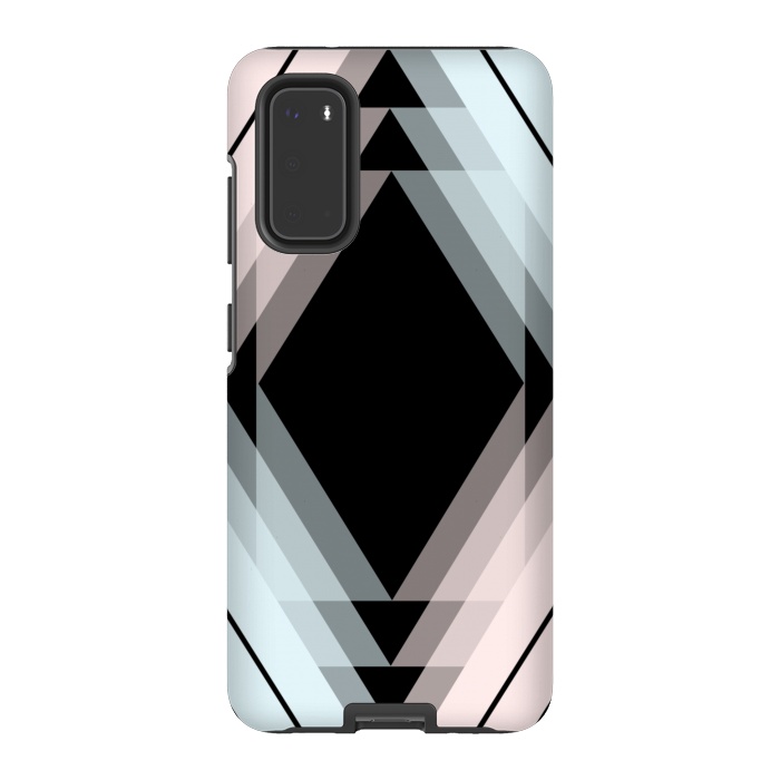 Galaxy S20 StrongFit Diamonds geometric by Jms