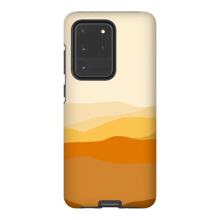 Galaxy S20 Ultra StrongFit Brown Valley by Creativeaxle