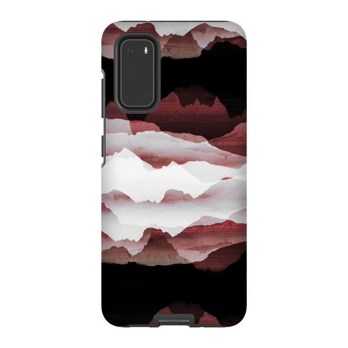 Galaxy S20 StrongFit Faded copper mountains by Oana 