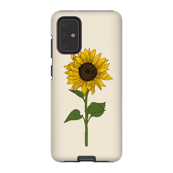 Galaxy S20 Plus StrongFit Sunflower by Jms