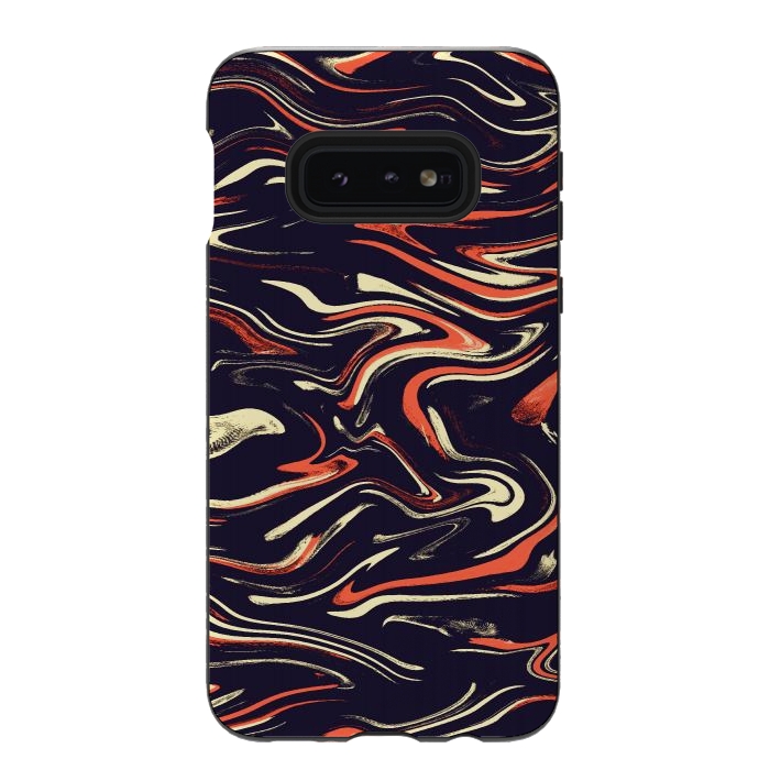 Galaxy S10e StrongFit Tiger stripes by Steve Wade (Swade)