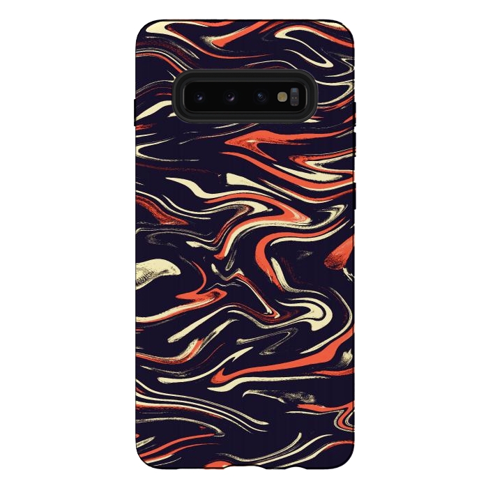 Galaxy S10 plus StrongFit Tiger stripes by Steve Wade (Swade)
