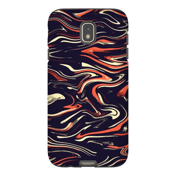 Galaxy J7 StrongFit Tiger stripes by Steve Wade (Swade)