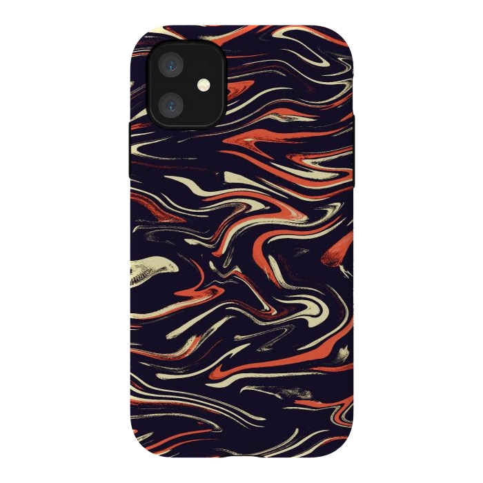 iPhone 11 StrongFit Tiger stripes by Steve Wade (Swade)