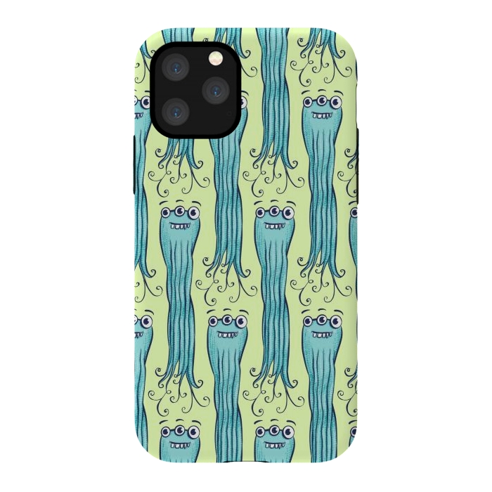 iPhone 11 Pro StrongFit Cute Octopus Sea Monster Character by Boriana Giormova