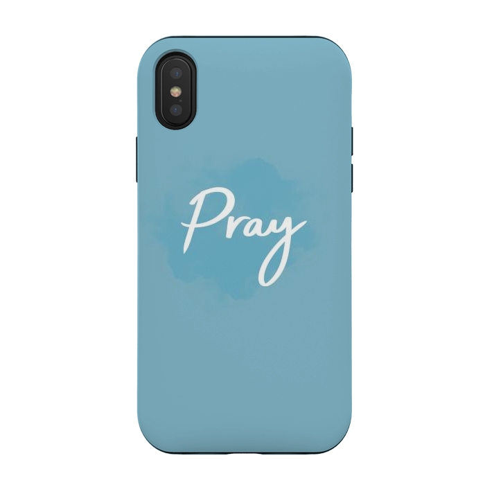 iPhone Xs / X StrongFit Pray by Jms