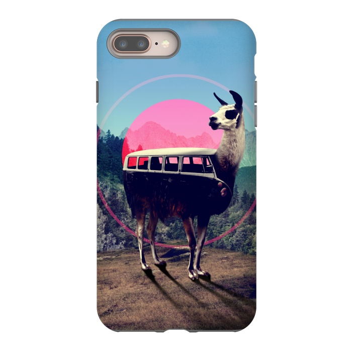 iPhone 7 plus StrongFit Llama Van by Ali Gulec
