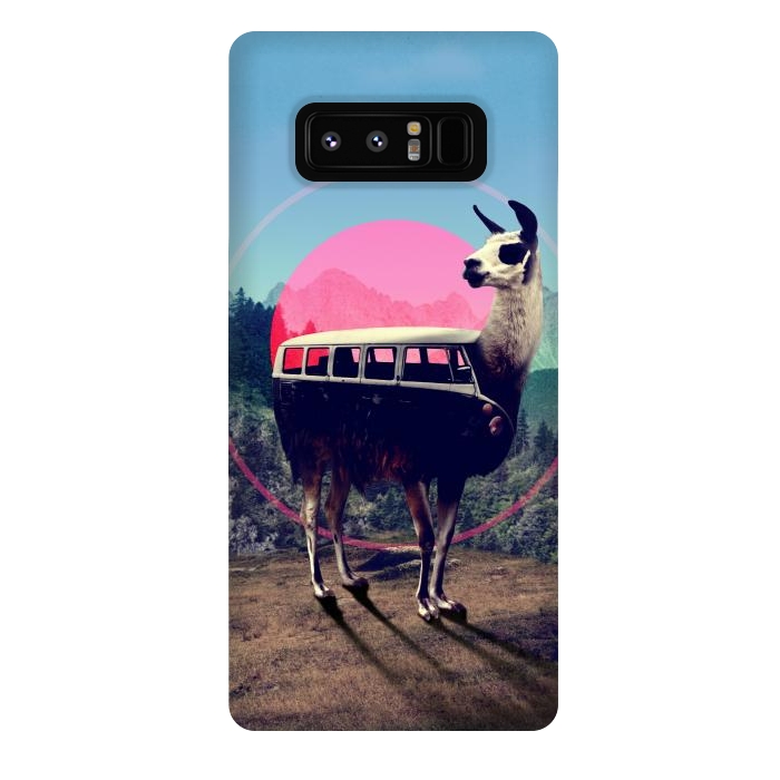 Galaxy Note 8 StrongFit Llama Van by Ali Gulec