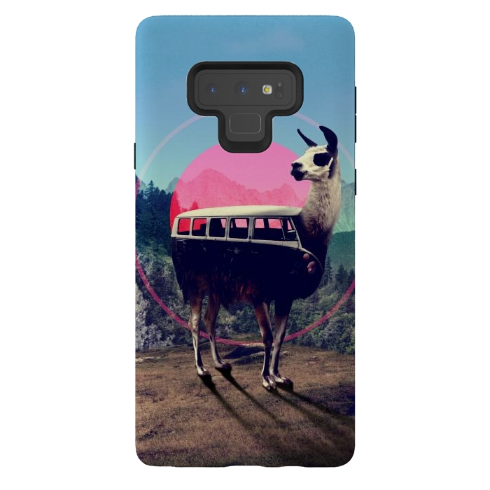 Galaxy Note 9 StrongFit Llama Van by Ali Gulec