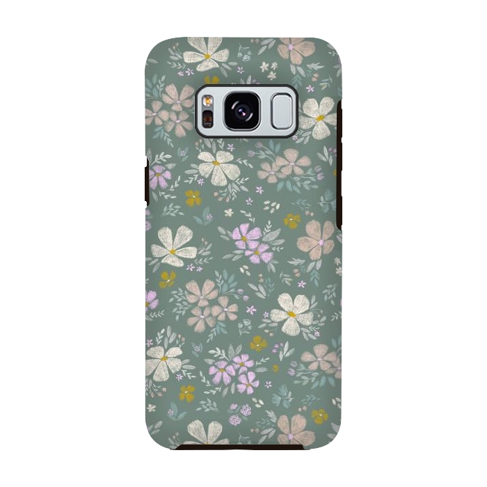 Galaxy S8 StrongFit Spring Bouquet by Tishya Oedit
