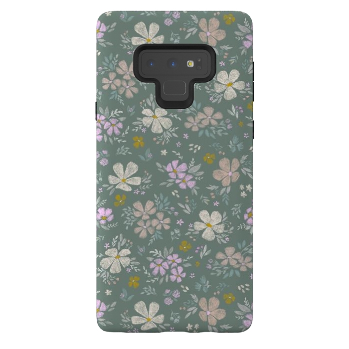 Galaxy Note 9 StrongFit Spring Bouquet by Tishya Oedit
