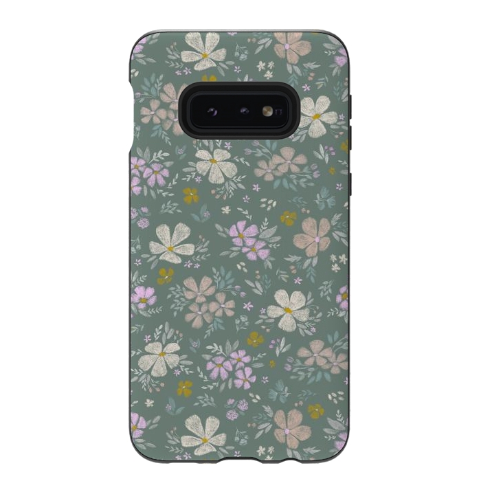 Galaxy S10e StrongFit Spring Bouquet by Tishya Oedit