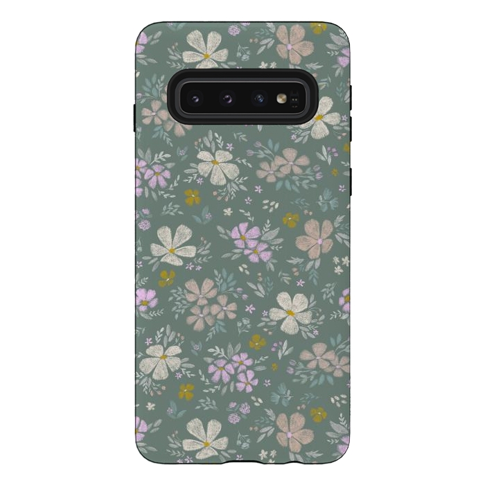 Galaxy S10 StrongFit Spring Bouquet by Tishya Oedit