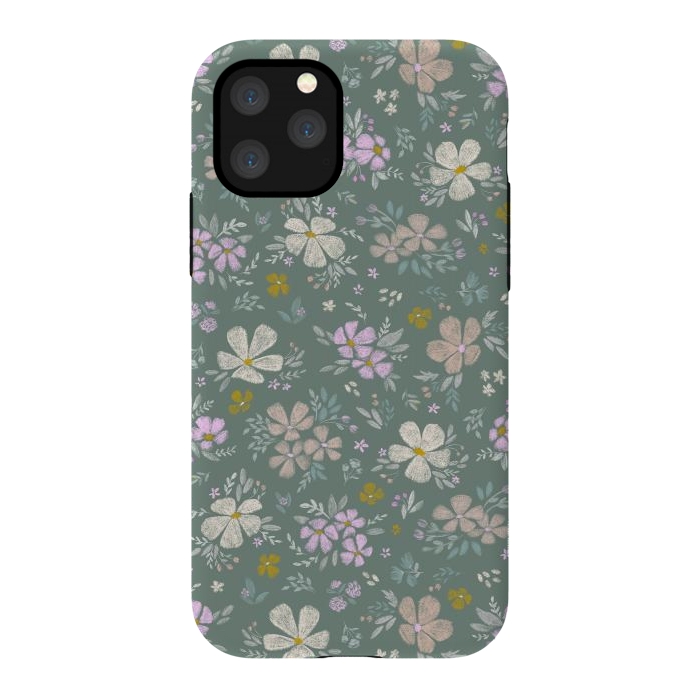 iPhone 11 Pro StrongFit Spring Bouquet by Tishya Oedit